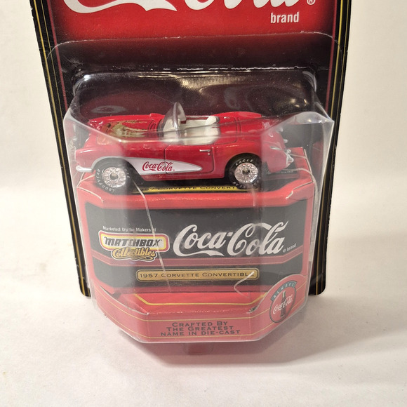 Vintage Matchbox Collectibles Coca Cola 1957 Corvette Convertible 1:64 Diecast - Picture 3 of 9